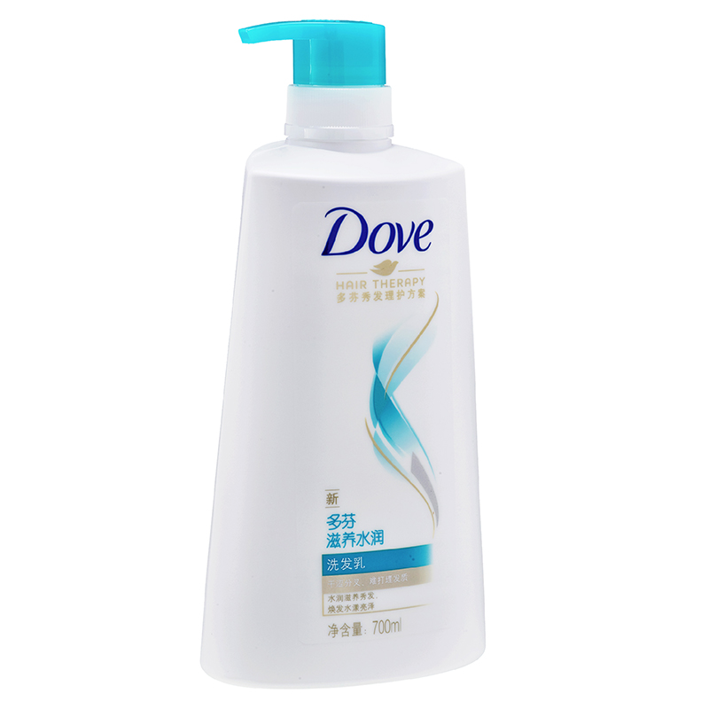 多芬(Dove)洗发水 滋养水润洗发乳 700ml[联合利华]高清大图