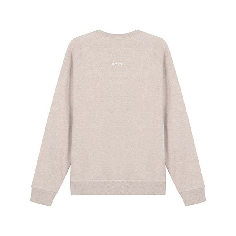 hugoboss雨果博斯男士棉质圆领长袖卫衣运动衫50447837