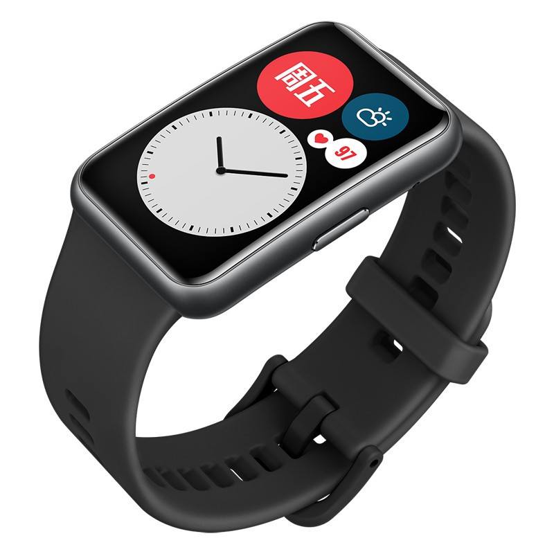 huaweiwatchfit华为手表运动智能手表方形时尚轻薄华为快充全屏触摸