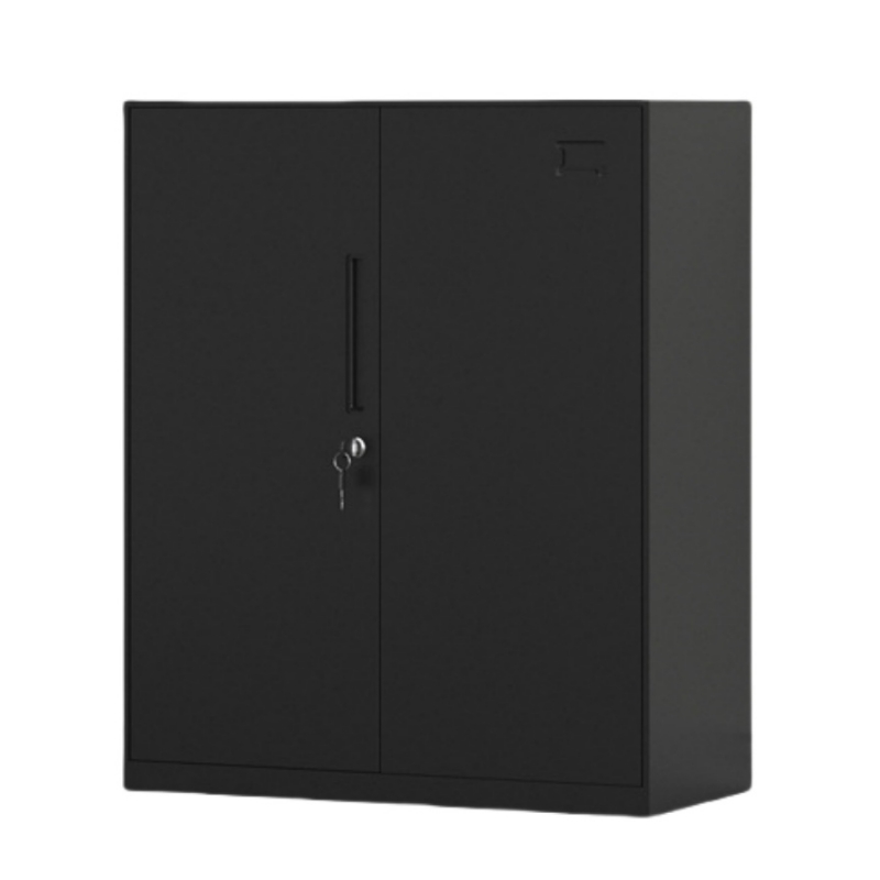 凌迪星黑色铁门矮柜900*400*1090mm台高清大图