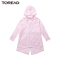 探路者(TOREAD)防晒衣女士防紫外线衣超薄透气皮肤衣女春夏季女子防风宽松户外风衣连帽
