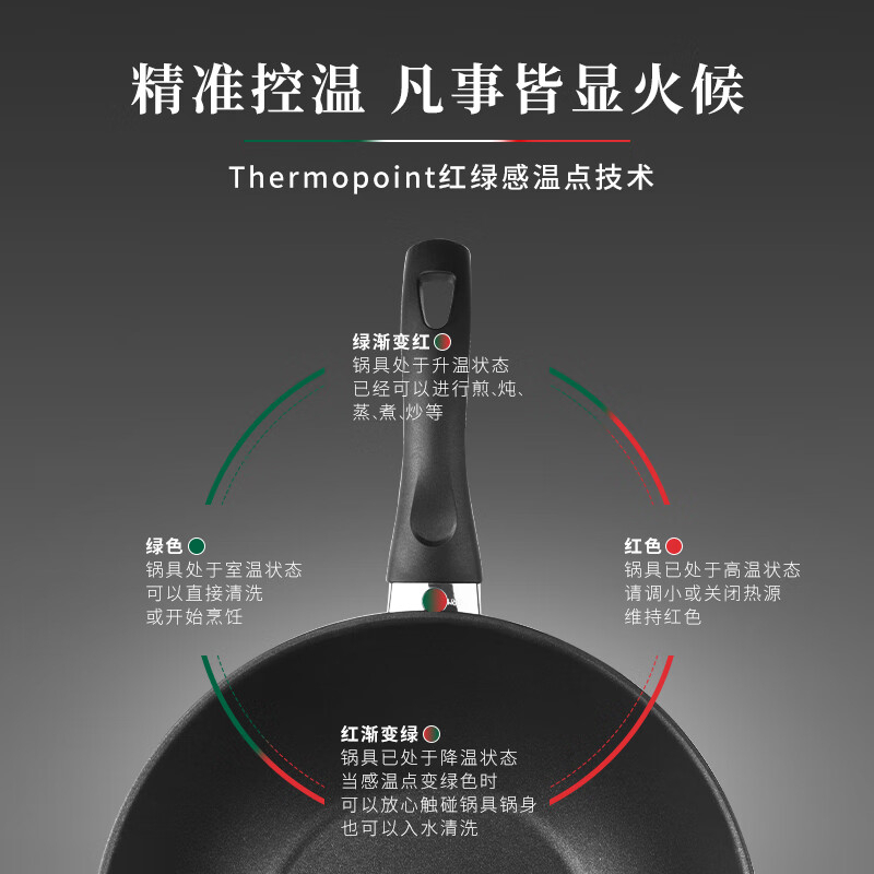 双立人炒锅28cm轻便锅身75001-886-912(包装随机)高清大图