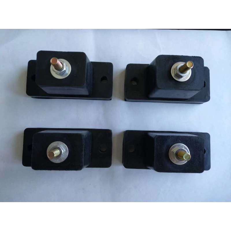 帮客材配 欣致伟 空调减震垫 112*48*60mm 减震产品 橡胶 整箱销售 20付一箱 黑色