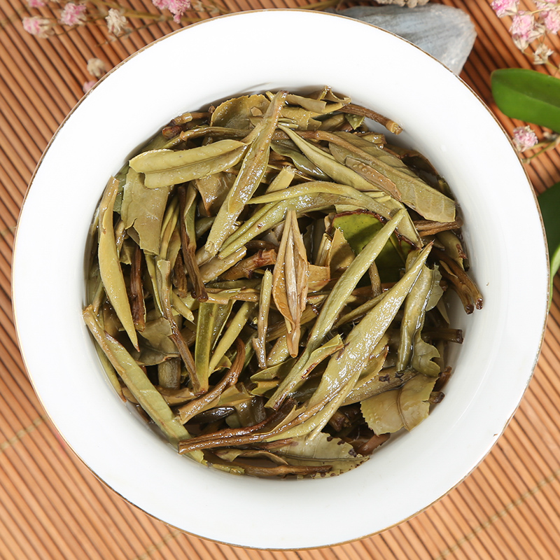 中闽与恩精选花香型2025明前原料白牡丹茶饼正宗福鼎老白茶300g高清大图