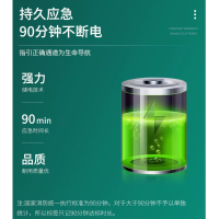 东君消防应急带蓄电池安全出口指示牌标志照明灯疏散停电220V/24V通用 单面安全出口