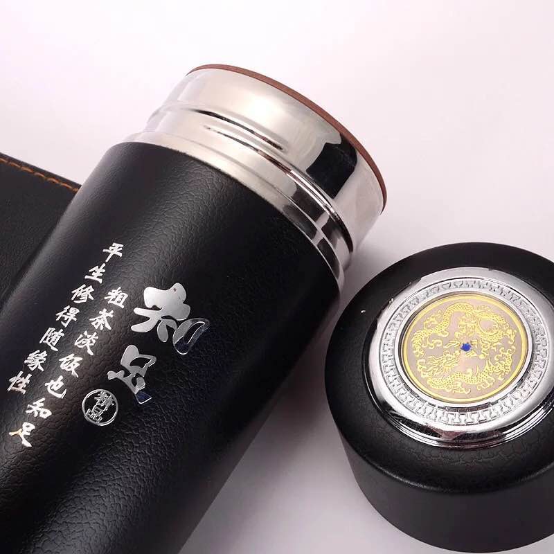 美帮汇紫砂内胆保温杯定制印logo礼品水杯批發开业赠品茶杯刻字高清大图
