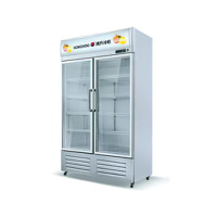 共好双门展示柜（敞门款直冷 2～8℃） GHLL-CZ15