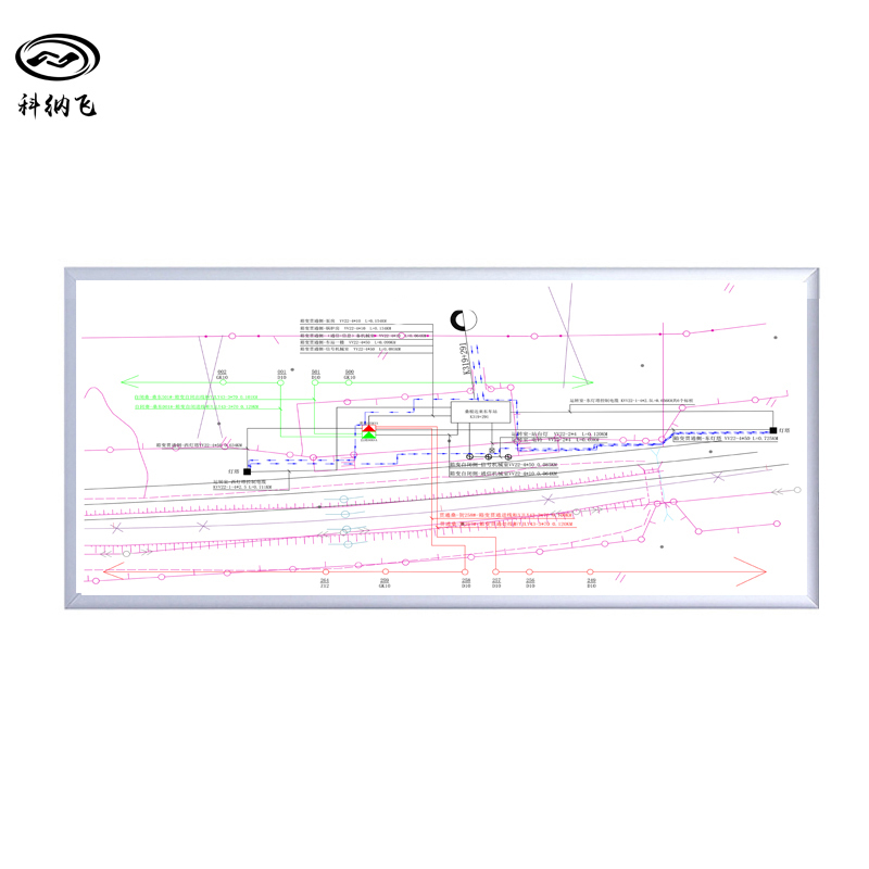 科纳飞 供电示意图版 100X100cm /平方米高清大图
