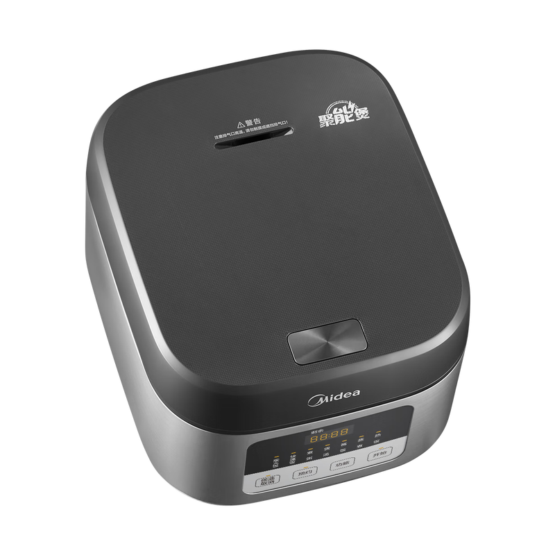 美的(Midea)家用4L容量金属拉丝机身智能定时预约电饭煲 MB-TQ451高清大图