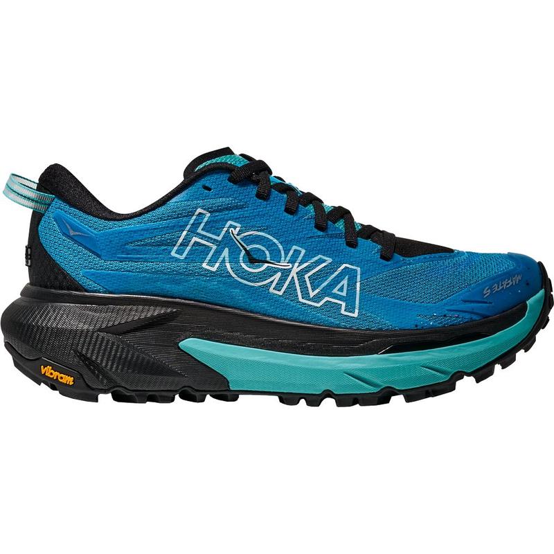 Hoka One One跑步鞋Mafate缓震防滑大底男士户外登山鞋 Skyward_blue/black 44.5