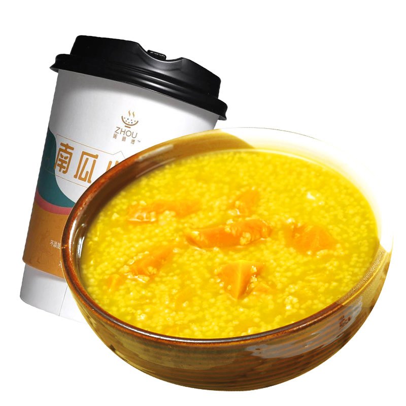 周师傅南瓜小米粥28g×8杯