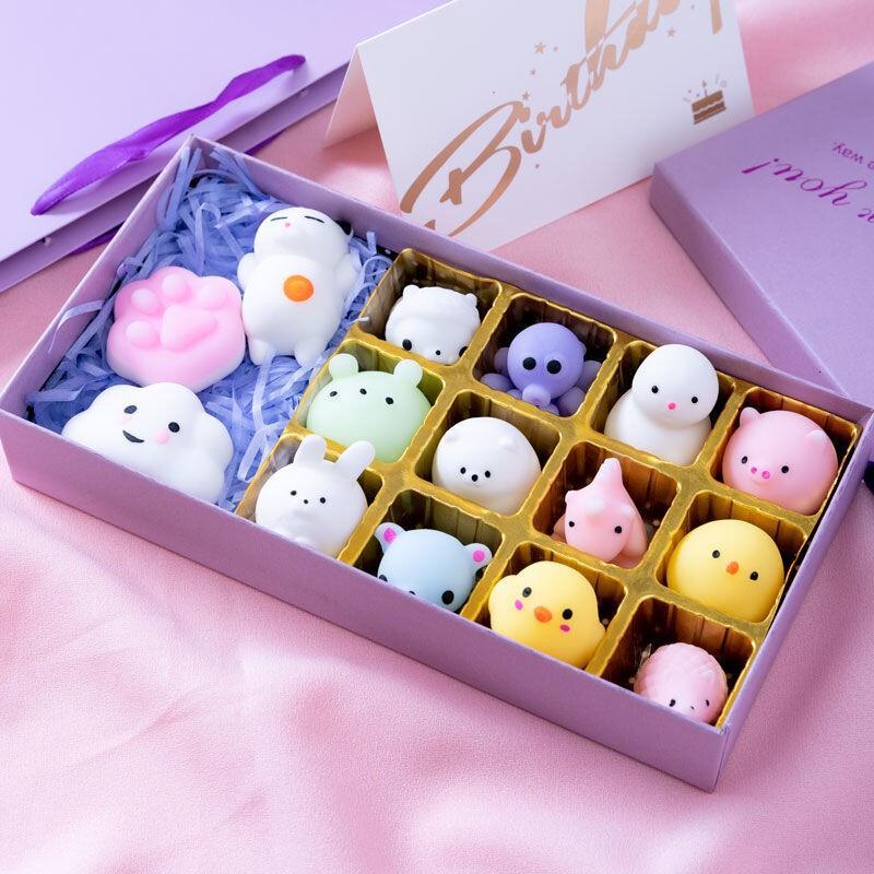 生日女生捏捏乐萌团子公仔粉色少女心创意礼品520情人