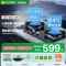 海尔(Haier)燃气灶天然气 嵌入式台嵌两用 5.2kw大火力纯蓝焰猛火 Q2BE6灶具64%高热效 [天然气]