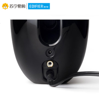 Edifier/漫步者 R30T 2.0声道桌面小巧电脑有源音响多媒体手机音箱低音炮 黑色