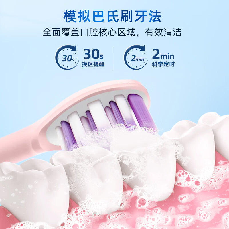 高露洁电动牙刷全自动高颜值充电式波光系列GlintLite(颜色随机)高清大图