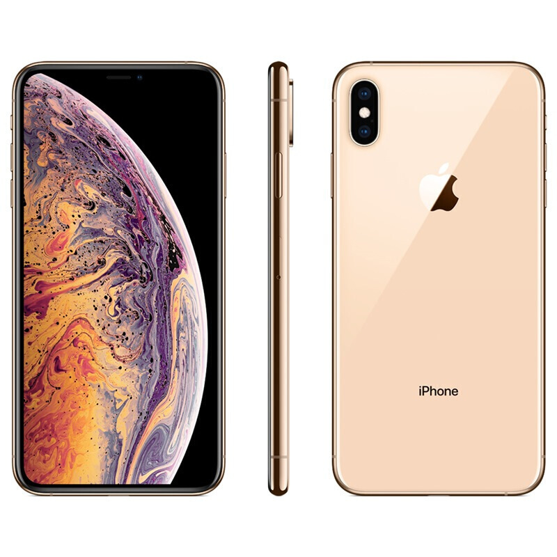 [全新正品无锁]Apple/苹果iPhone XS MAX 256GB 金色 海外版全网通移动联通电信4G智能手机[裸机]