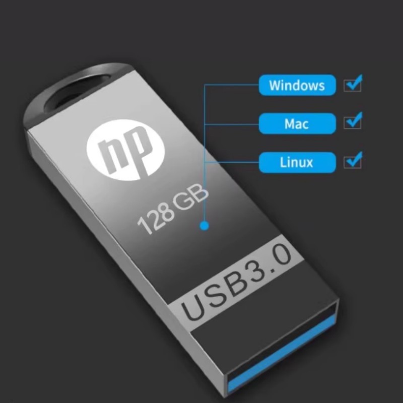 移动U盘128g高速金属外壳USB接口高清大图