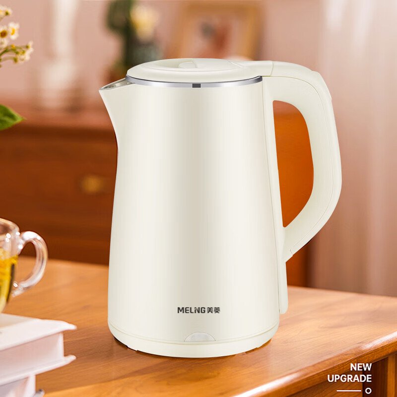 美菱(MeiLing)MH-P1822电热水壶双层防烫 1.8L 1个(单位:个)