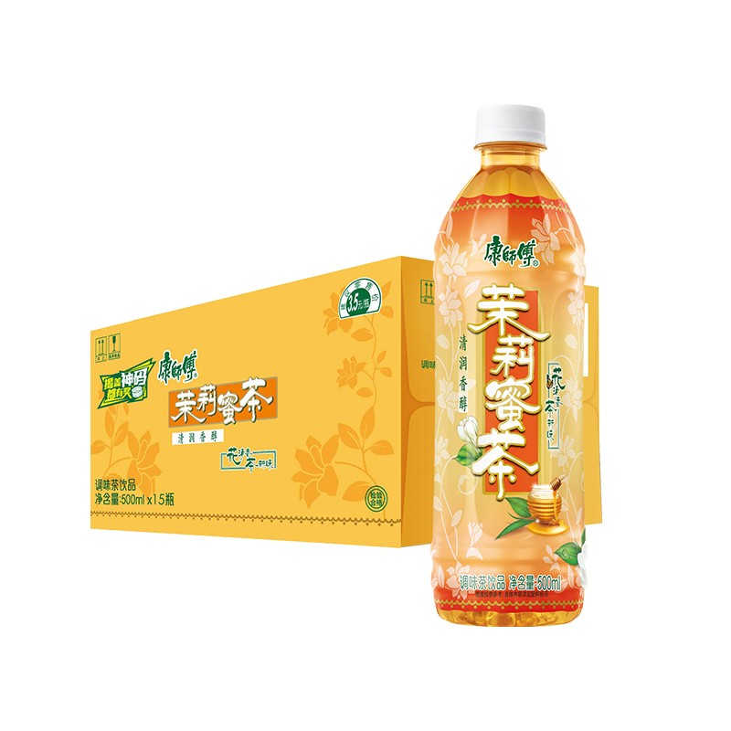 康师傅 茉莉蜜茶 500ml*16瓶高清大图