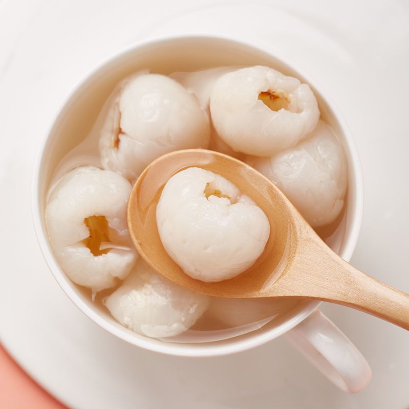 湛航新鲜糖水荔枝罐头果肉新鲜整箱批发即食零食看剧食品