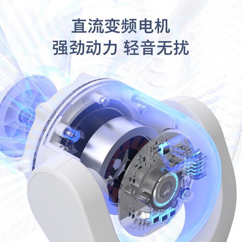 飞利浦(PHILIPS)电风扇台扇落地扇家用夏季凉风扇办公室学生宿舍床头空气循环风扇 ACR4144SF[变频循环风]