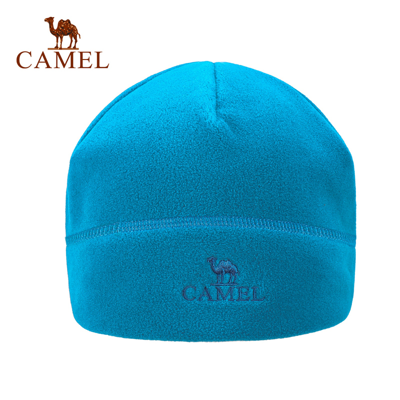 CAMEL骆驼户外抓绒帽 简约复古保暖户外运动抓绒帽