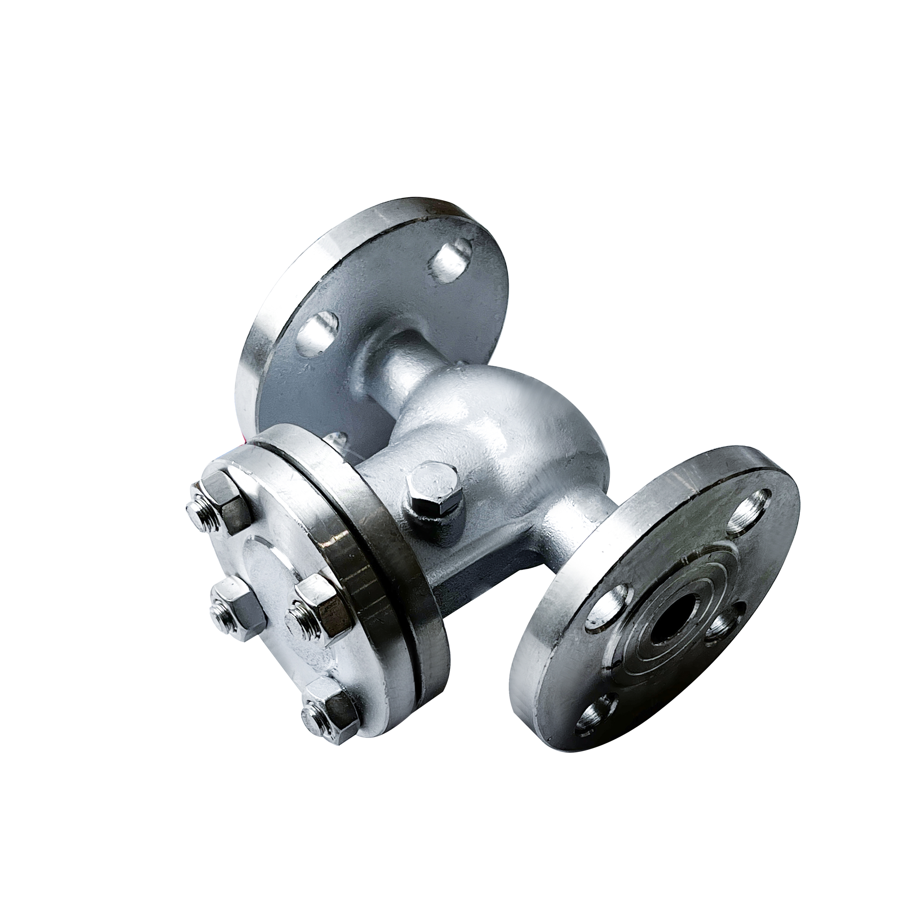 杉外山 304不锈钢旋启式法兰止回阀 个高清大图