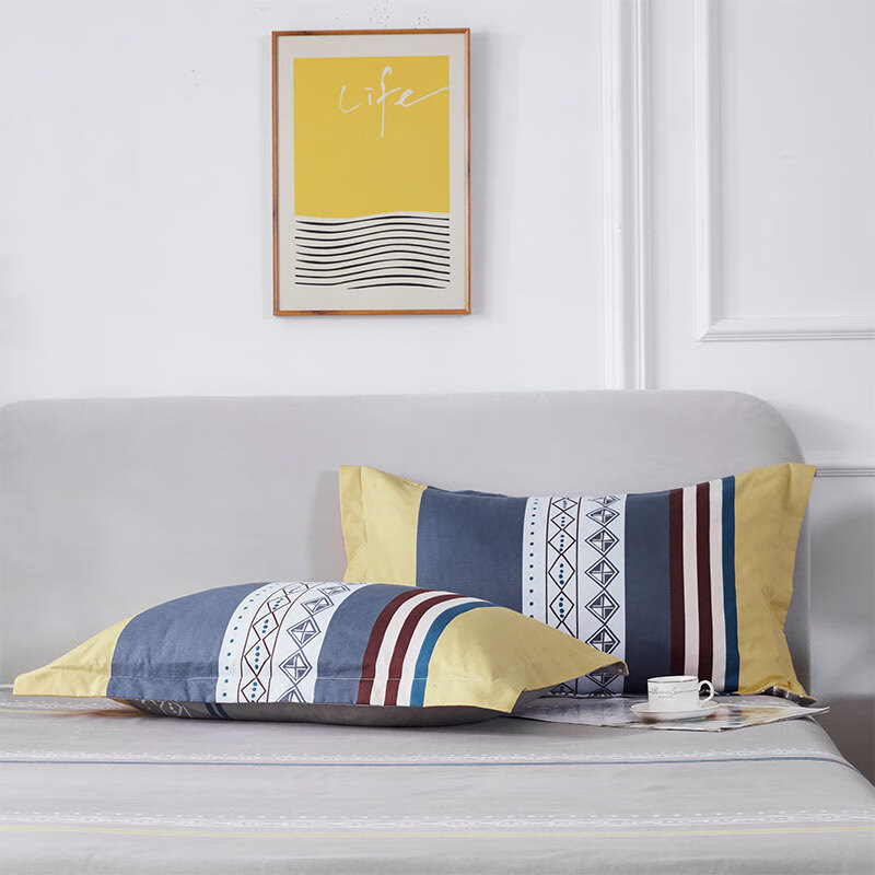 天琴床品四件套230*250cm柔软舒适西雅图云朵棉TQ-T154高清大图