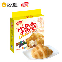 达利园 糕点面包零食 牛角包240g(牛油味)