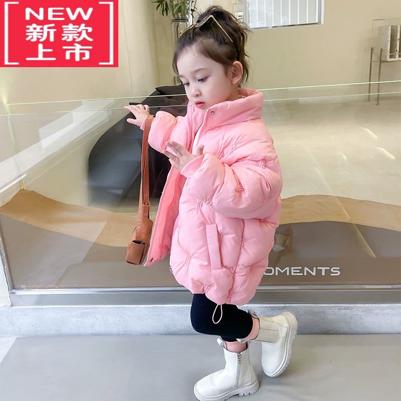 可莉允女童棉服一岁宝宝棉衣冬季加厚2022新款洋气冬款棉袄儿童外套冬装图片