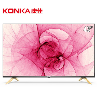 康佳(KONKA)LED43S1 43英寸全高清12核HDR智能LED液晶平板电视