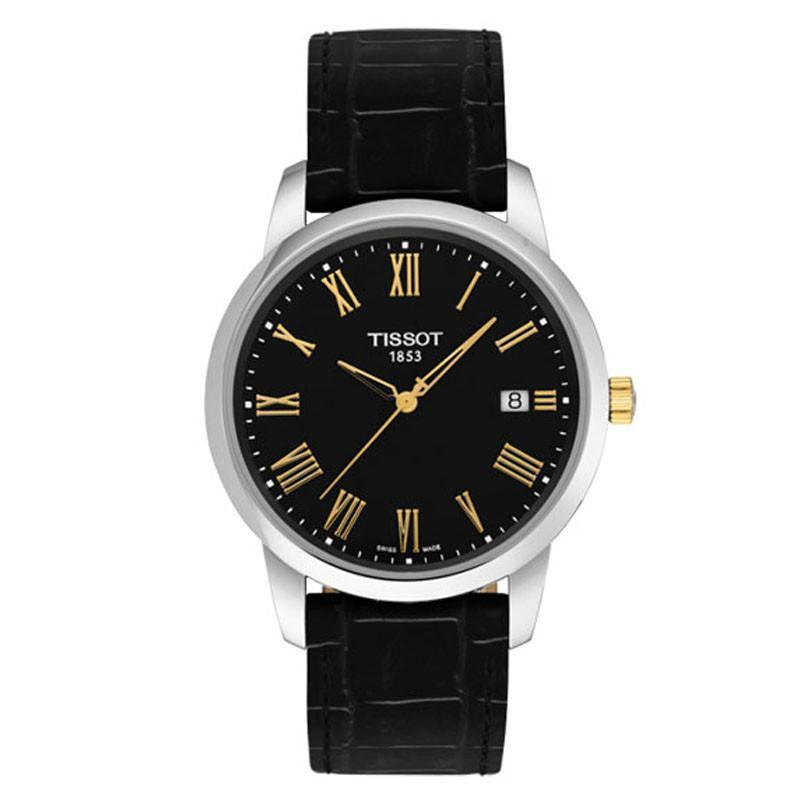 天梭tissot手表女梦幻系列t033石英男女手表钢带时尚情侣表t