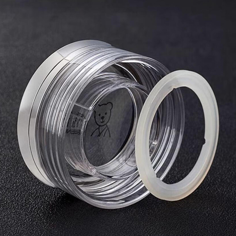 希诺玻璃杯300ml密封防漏户外便携双层本色XN-7052K高清大图