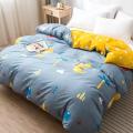 全棉被套纯棉单件单人1.5米150200被罩套1.82.0双人被罩200230_1_302_252_466 150x200cm【全棉被套-正反全棉】 精灵小恐龙