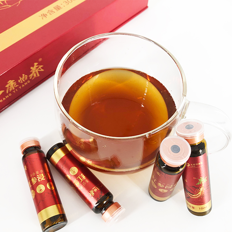 [山东科举]一康怡养红参浸膏饮品 正品 滋补 礼盒装 30支高清大图