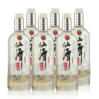 潭酒仙潭大曲 52度 浓香白酒 粮食酒固态发酵 500ml*6瓶装