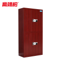 高翊柏 11060269 保密柜 1850*900*420mm 双节国宝指纹（红木纹）1.3mm厚 资料档案柜器材柜