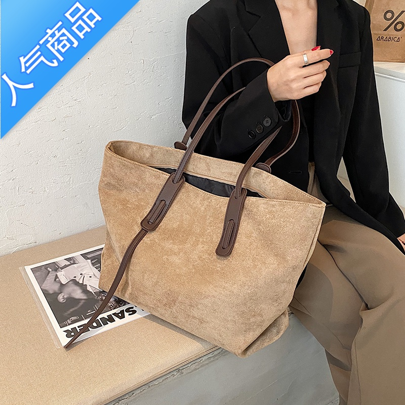 封后大包包女大容量2022新款夏季感托特包大学生上课通勤包单肩包