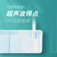 TINFU天福耳戴式防护口罩50枚 一次性使用防护口罩 防病菌细菌飞沫气溶胶