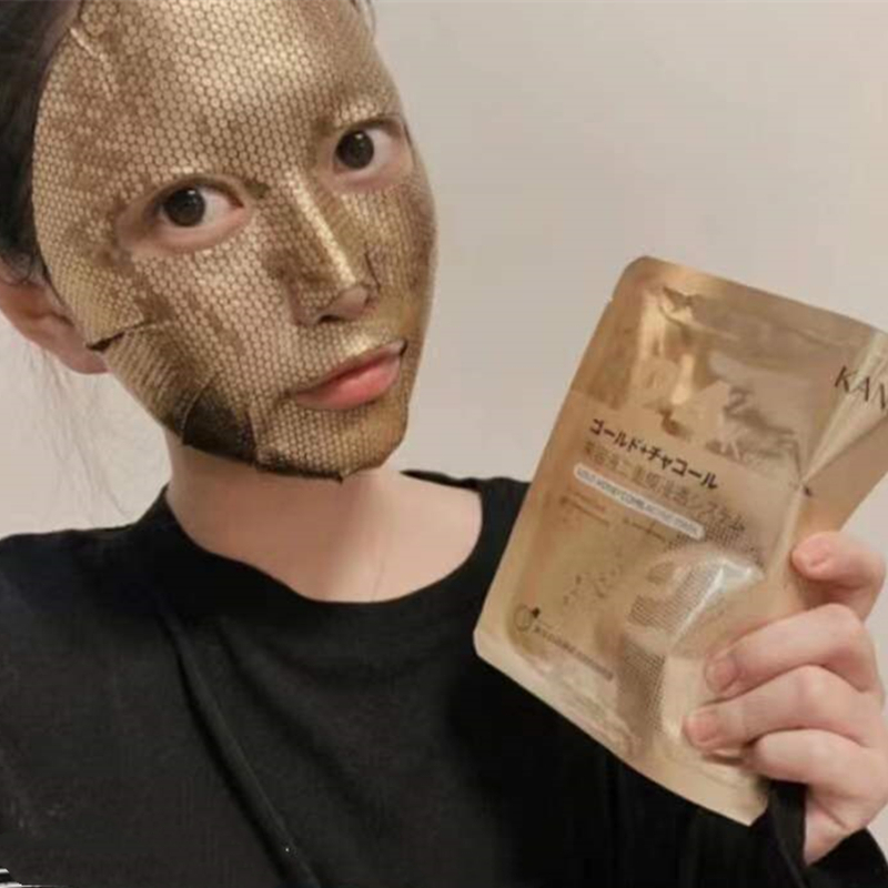 韩束金刚侠黄金面膜抗皱抗初老提拉紧致补水保湿抗蓝光抗氧化黄金箔面膜女防伪验证官方正品