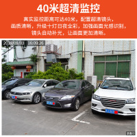 无线户外防雨防雷摄像头监控器wifi网络高清夜视家用家庭可连手机远程室外套装 十灯云台旋转 标配无内存