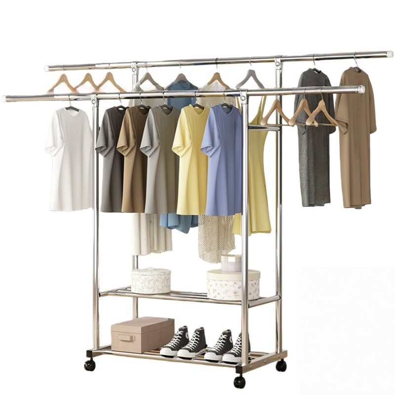 铭 思达 晾 衣 杆 晾 衣 架晾衣架可伸缩晾衣架高清大图