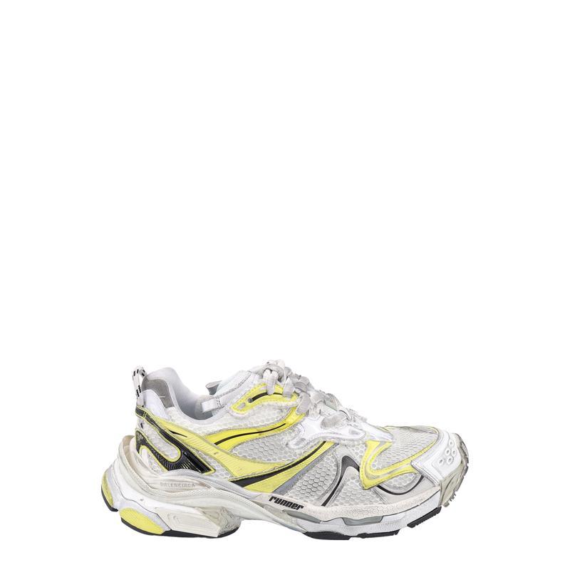 Balenciaga/巴黎世家男士圆头系带透气网面跑步鞋防滑橡胶底