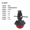 拱匠令 GJL604 太阳能 智能语音警示灯 1.2W 3.7V IP66 LED 0.3 Hz(计价单位:盏)黑色
