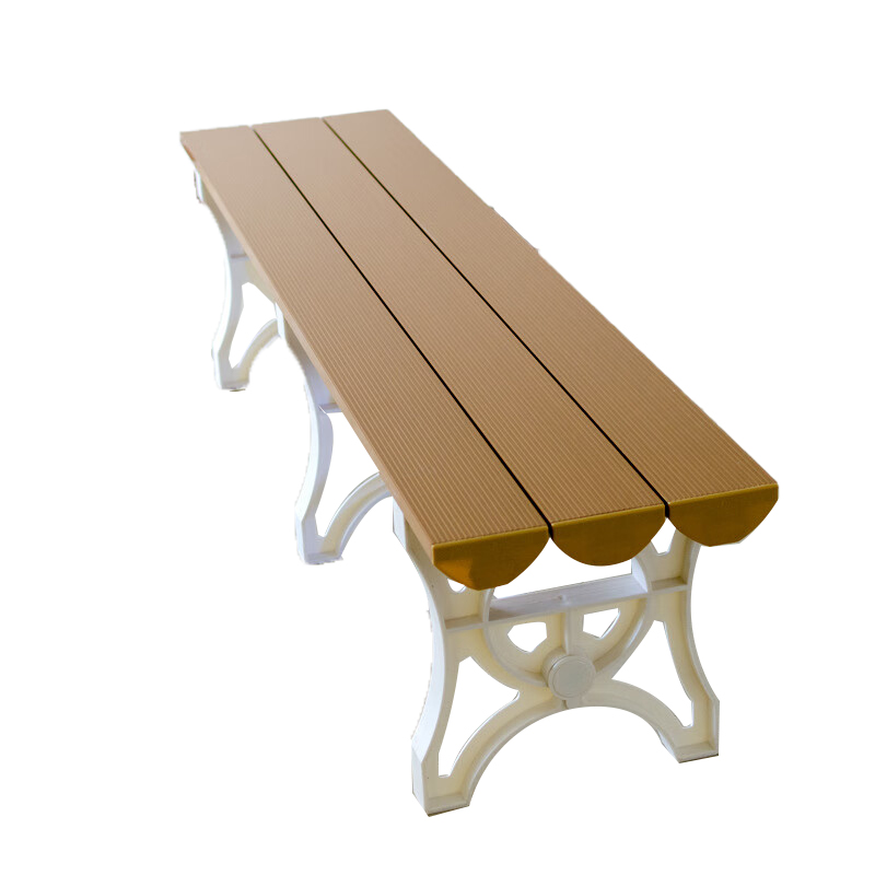 谋福 ABS塑料浴室更衣室长条凳长1.8*宽0.4*高0.45(米)咖色*/个