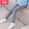 可莉允保暖裤男童裤儿童加厚裤女童宝宝一体绒打底裤中大童毛线