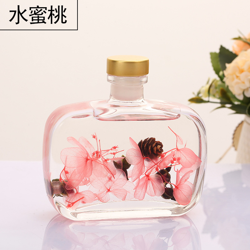 蒂诗宣香薰酒店摆件家用室内持久留香立式香薰厕所清新 【水蜜桃】 350ML