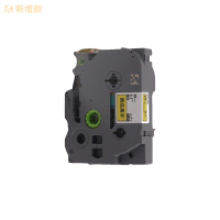 新增颜 XZY-A1A-GA107 黄底黑字18MM标签色带(计价单位:个)黄色