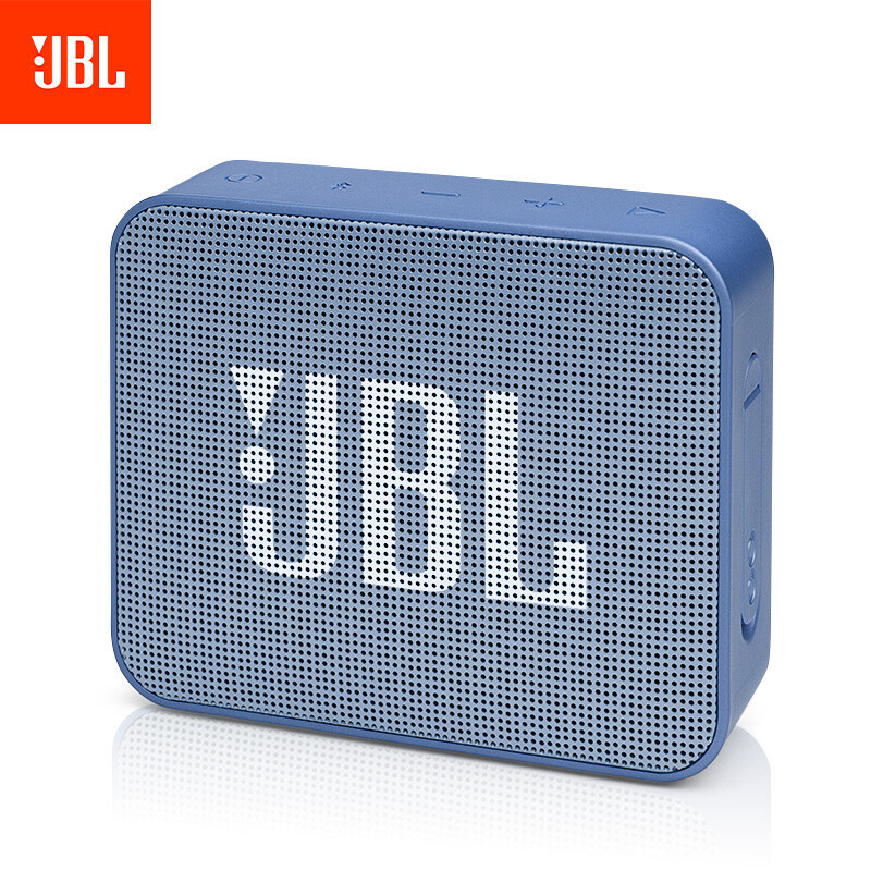 JBL GO ESSENTIAL 音乐金砖青春版 轻巧便携蓝牙音箱 迷你小巧 低音炮 蓝色