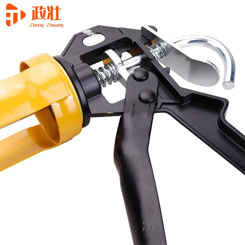 政壮 玻璃胶枪 黄 把高清大图